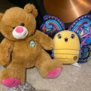 Build a bear & Little Brownie Bakers Plush Butterfly Girl Scouts Cookie